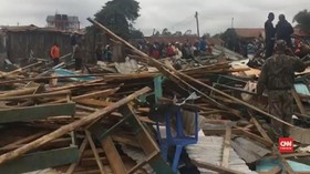 VIDEO: Ruang Kelas di Kenya Runtuh, Tujuh Anak Tewas