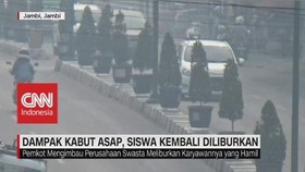 VIDEO: Dampak Kabut Asap Jambi, Siswa Kembali Diliburkan