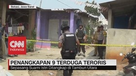 VIDEO: Penangkapan 9 Terduga Teroris di Bekasi dan Jakarta