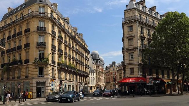 Salah satu sudut kota Paris, Prancis.