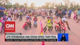 VIDEO: Latih Keseimbangan Anak dengan Sepeda Tanpa Pedal