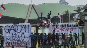 Aliansi Mahasiswa Indonesia Terjun Demo 30 September di DPR