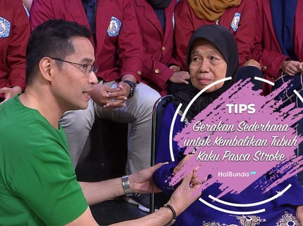 Gerakan Sederhana untuk Kembalikan Tubuh Kaku Pasca Stroke
