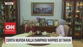 VIDEO: Cerita Mufida Kalla Dampingi Wapres 10 Tahun