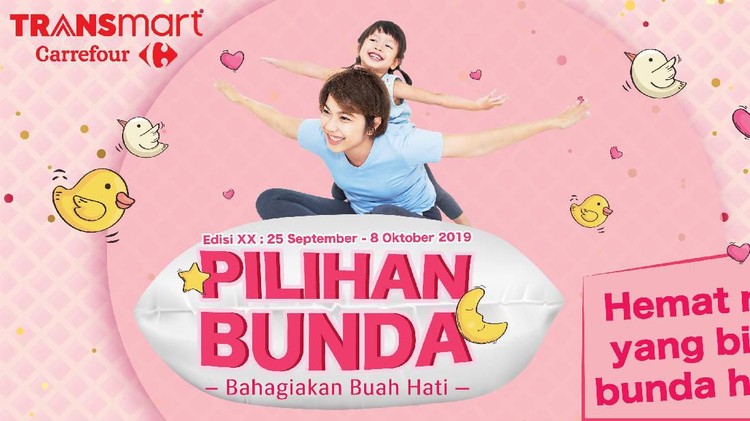 Kebutuhan harian si Kecil sudah banyak yang habis? Yuk, Bun, segera belanja dengan beragam harga promosi di Baby Fair Transmart Carrefour!
