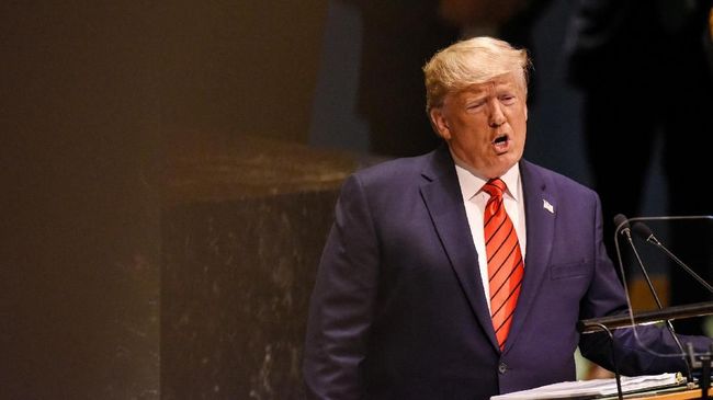 Trump Bela Joe Biden yang Dihina Korea Utara Presiden AS, Donald Trump, membela bakal capres Partai Demokrat, Joe Biden, yang dihina oleh Korut dengan sebutan 'anjing gila'.