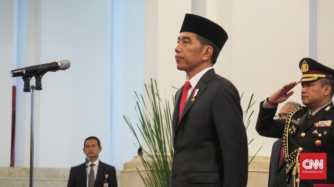 Presiden Jokowi Hadiri Pelantikan Wakil Ketua Mahkamah Agung, Suharto
