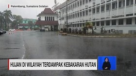 VIDEO: Hujan di Wilayah Terdampak Karhutla