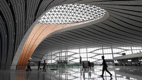FOTO: Rupa Bandara 'Bintang Laut' di China
