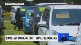 VIDEO: Pameran Barang Bukti Hasil Kejahatan