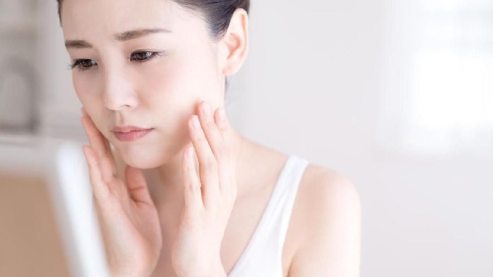 Beauty concept of young asian woman.