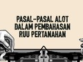 INFOGRAFIS: Pasal-pasal Alot Pembahasan RUU Pertanahan