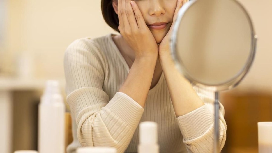 Beauty concept of young asian woman.