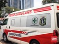 Ambulans DKI di Lokasi Demo Dikawal 2 Motor Patroli Satpol PP