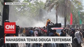 VIDEO: Aksi Massa Rusuh, 1 Mahasiswa Tewas Diduga Tertembak