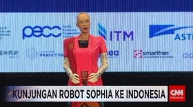 VIDEO: Robot Sophia Berkunjung ke Indonesia
