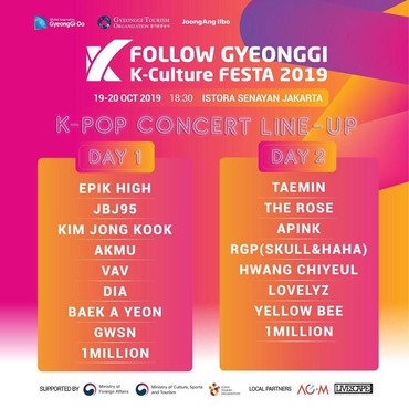 Kpopers Siap-siap Sambut Follow Gyeonggi K-Culture Festa 2019