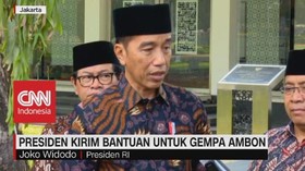 VIDEO: Presiden Kirim Bantuan Untuk Gempa Ambon