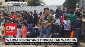 VIDEO: Pasca-Kerusuhan, Warga Pendatang Tinggalkan Wamena