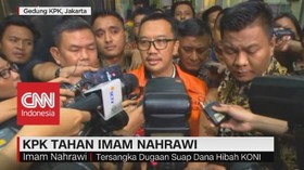 VIDEO: KPK Tahan Imam Nahrawi