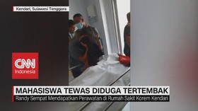 VIDEO: Mahasiswa Tewas di Kendari Jalani Autopsi