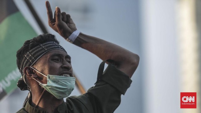 Rencana menggelar aksi di sekitar sekretariat PB HMI dikarenakan pihaknya tak mendapatkan izin dari pihak kepolisian untuk demo ke Istana.