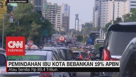 VIDEO: Pemindahan Ibu Kota Bebankan 19% APBN