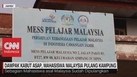 VIDEO: Dampak Kabut Asap, Mahasiswa Malaysia Pulang Kampung