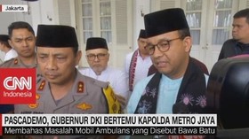 VIDEO: Pascademo, Gubernur DKI Bertemu Kapolda Metro Jaya