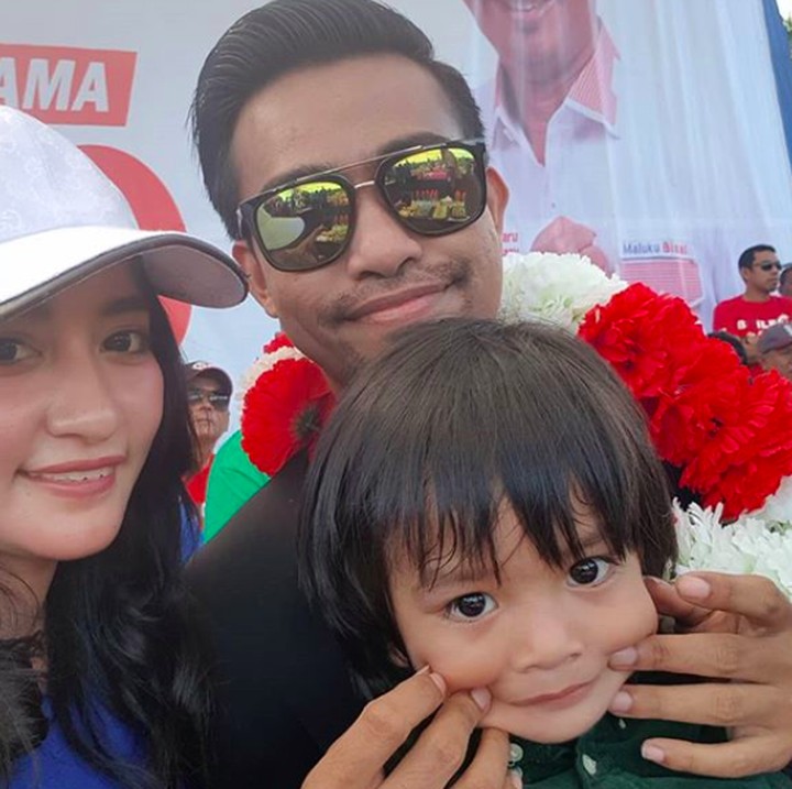 <p>Aduh, iseng banget sih Ayah Fildan. (Foto: Instagram/ @da4_fildan)</p>