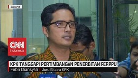 VIDEO: KPK Tanggapi Pertimbangan Penerbitan Perppu