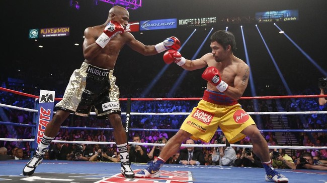 Juan Manuel Marquez menilai rematch tinju antara Floyd Mayweather Jr. lawan Manny Pacquiao tidaklah menarik.