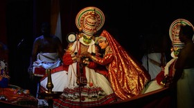 FOTO : Kathakali, Tarian Bersejarah di India