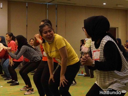 Happy! Para Bunda Zumba dan Me Time Bareng di HaiBunda Squad