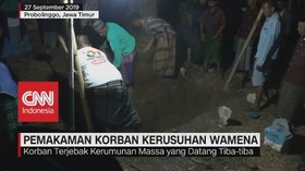 VIDEO: Korban Tewas Kerusuhan Wamena Dimakamkan