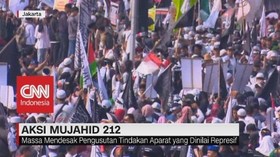 VIDEO: Begini Situasi Aksi Demo Mujahid 212