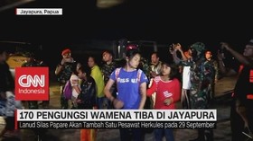 VIDEO: 170 Pengungsi Wamena Tiba di Jayapura