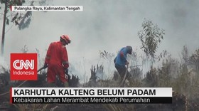 VIDEO: Karhutla Kalteng Belum Padam