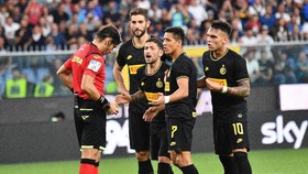 Kemenangan Inter atas Sampdoria Dinodai Kartu Merah Sanchez
