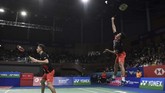 FOTO: Momen Fajar/Rian Juara Korea Open 2019 Fajar Alfian/Muhammad Rian Ardianto menjadi juara Korea Open 2019 usai mengalahkan Takeshi Kamura/Keigo Sonoda di Incheon Airport Skydome, Minggu (29/10).