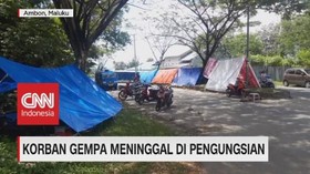 VIDEO: Korban Gempa Ambon Meninggal di Pengungsian
