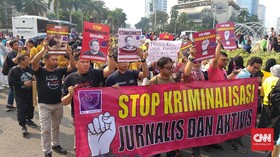 Wartawan Diananta Sumedi Bebas dari Penjara di HUT RI ke-75