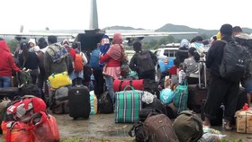 93 Pengungsi dari Sentani Kembali ke Wamena