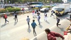 VIDEO: Massa Demonstran Penuhi Kawasan Sekitar Gedung DPR