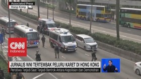 VIDEO: Jurnalis WNI Tertembak Peluru Karet Di Hong Kong