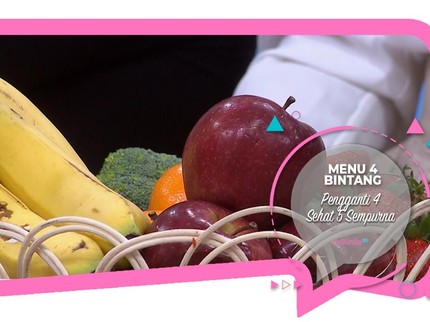Menu 4 Bintang, Pengganti 4 Sehat 5 Sempurna