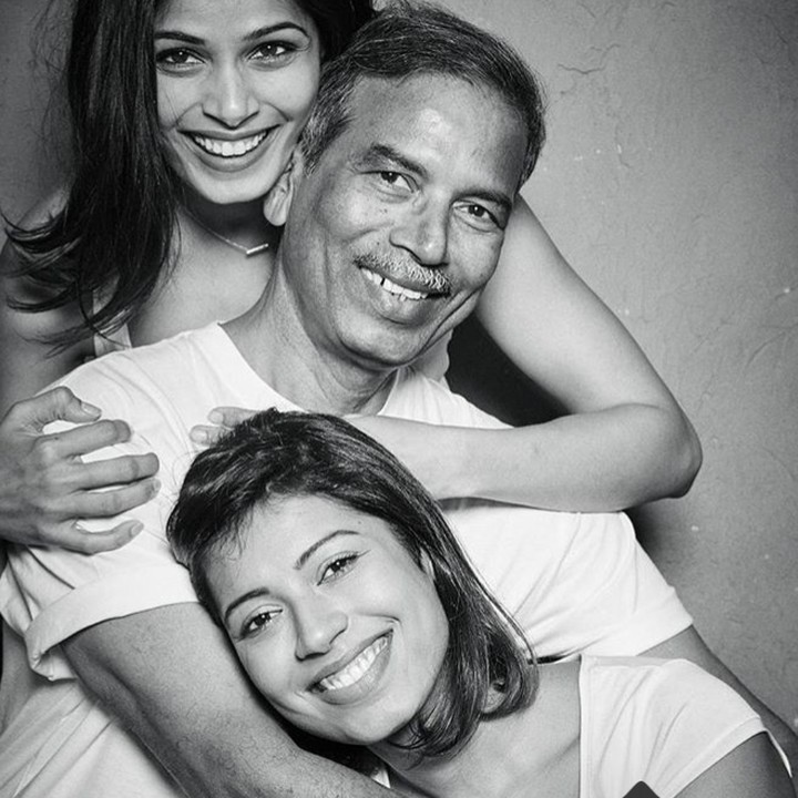 <p>Freida mengaku bangga dengan ayahnya dan merasa diberkati menjadi anak dari sang ayah. (Foto: Instagram/ @freidapinto)</p>
