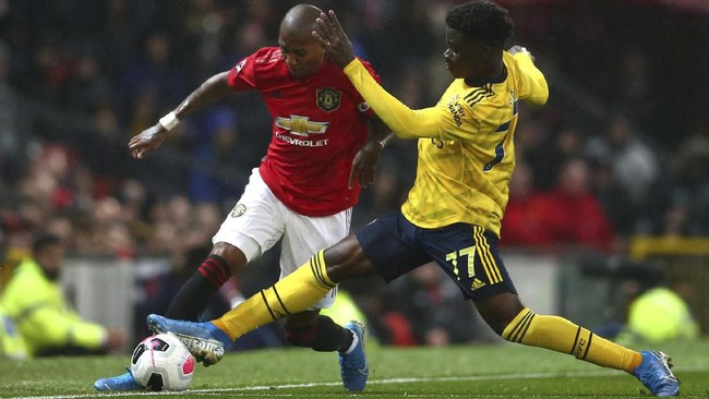 Sebanyak lima fakta menarik tersaji usai Manchester United vs Arsenal berakhir imbang 1-1 pada pekan ketujuh Liga Inggris di Old Trafford, Senin (30/9).