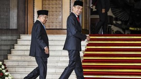 Jokowi: JK Sekarang Sudah Bebas dan Lepas