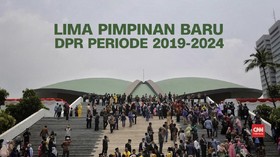 VIDEO: Lima Pimpinan Baru DPR Periode 2019-2014